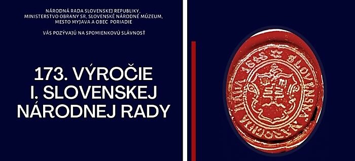 Spomienková slávnosť pri príležitosti 173. výročia I. Slovenskej národnej rady