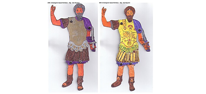 Rímsky papierový ochranca – Marcus Aurelius