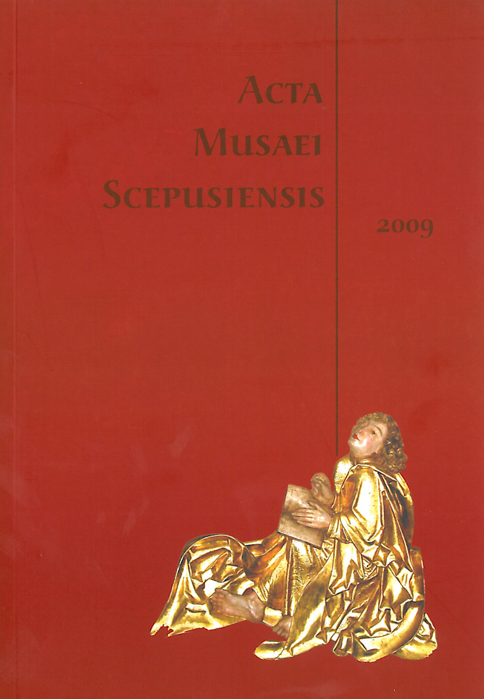 Acta Musaei Scepusiensis 2010-2011