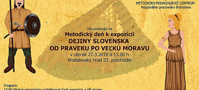Metodický deň pre pedagógov Dejiny Slovenska I.