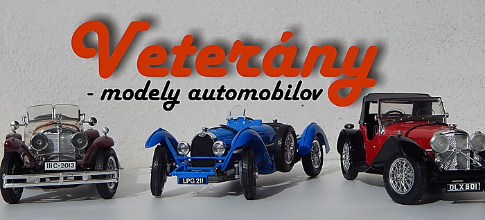 Veterány - modely automobilov