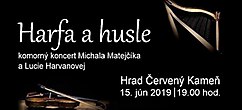 Harfa a husle /komorný koncert/