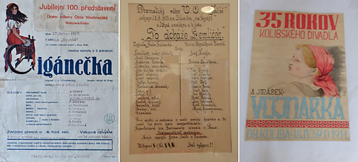 Kolekcia divadelných plagátov Dramatického odboru Vinohradskej obce