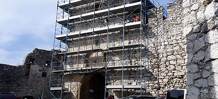 SNM pokračuje v rekonštrukcii Spišského hradu