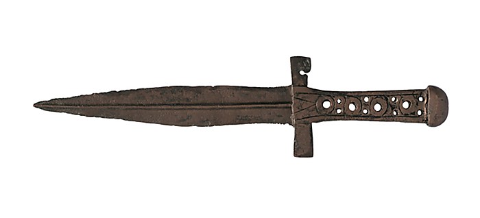Bronzová dýka z Malého Cetína (9. – 8. storočie p.n.l.) / SNM – AM